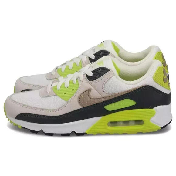 Nike Air Max 90 Shoes White Cyber Dark Smoke Gray  DM0029-107 Men\'s Size 9.5 main image 6